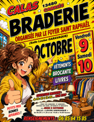 09/10/2026 - BRADERIE DU FOYER SAINT RAPHA&Euml;L